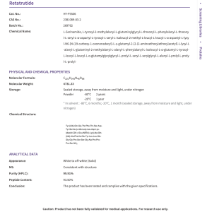 coa, retatrutide, glp-3, research peptides